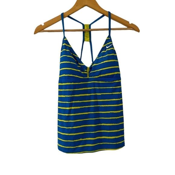 Nike Other - Nike Tankini Swim Tank Top Racerback  Blue Women's Size Medium 10